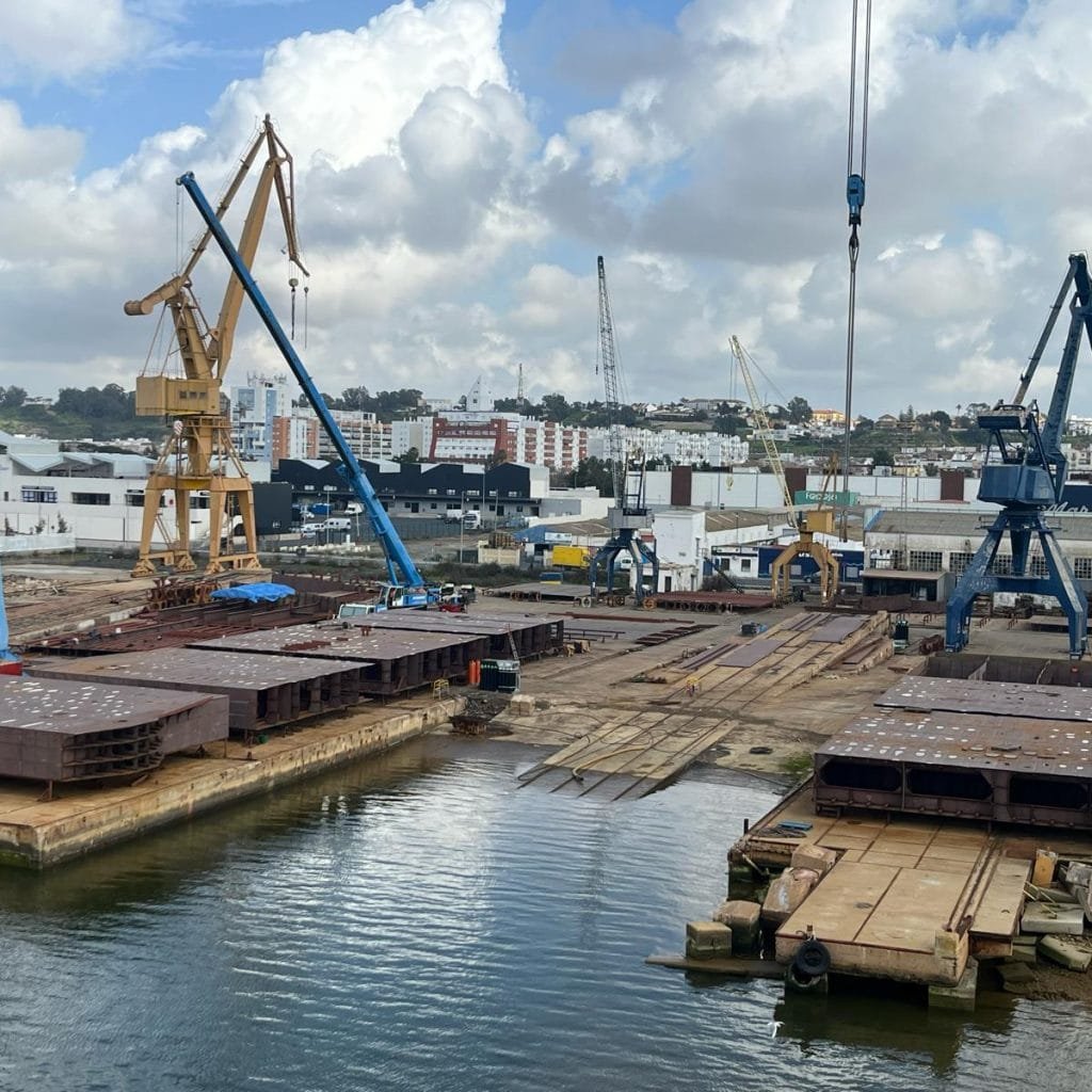 Fabricacion y montaje astilleros